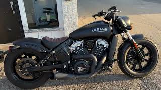 2022 INDIAN SCOUT BOBBER ABS [upl. by Akselaw]