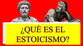 ¿Qué es el ESTOICISMO [upl. by Aselehc]