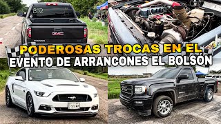 EVENTO CON PODEROSAS TROCAS EN EL BOLSÓN ARRANCONES  SINALOA STANG [upl. by Gnart]