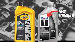 LAB RESULTS Pennzoil Ultra Platinum vs Mobil 1s NEW Formula [upl. by Belding]