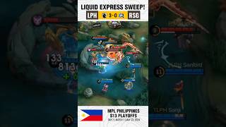 Revamp Liquid Echo sweep RSG PH in MPL PH S13 Playoffs LPH VS RSG Liquid Echo vs RSG Philippines [upl. by Anolla]