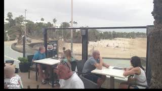 Webcam Lanzarote  Live Stream from the Beachbar in Costa Teguise [upl. by Ybloc171]