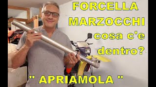 forcella marzocchi moto cosa cè dentro [upl. by Rudolf]