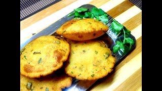 makki ki puri । Crispy Cornmeal Poori  मक्का की खस्ता पूरी  Masala makka puri [upl. by Eki]