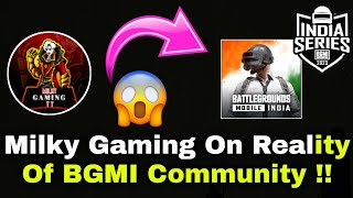 Milky Gaming Explained Full BGMI Matter 😳 Battlegrounds Mobile India [upl. by Ten]