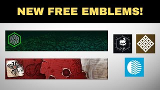 New Free Destiny 2 Emblems [upl. by Joub]