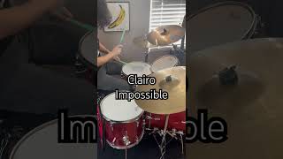 Clairo  Impossible drum intro [upl. by Karlotte]