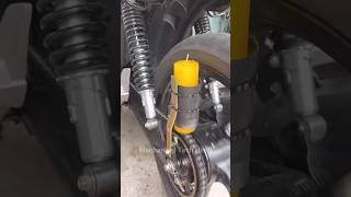 Bike  Motorcycle Chain Winter Lubrication amp Maintenance Tips  Bike Mileage Tips shorts [upl. by Nolur]