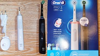 Cepillo eléctrico OralB Pro 3 de Braun ⭐ Unboxing y review [upl. by Elleiad]