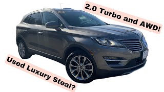 2017 Lincoln MKC Select AWD POV Test Drive amp Review [upl. by Sill]