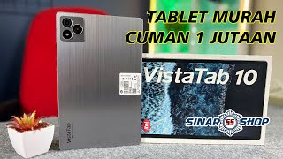 TABLET VISTA TAB 10 HANYA 1 JUTAAN UNBOXING [upl. by Mafala596]