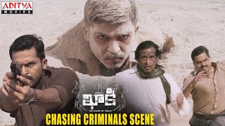 Khakee Movie  Karthi Super Hit Scene Chasing Criminals  Karthi Rakul Preet  Aditya Movies [upl. by Ydaf]