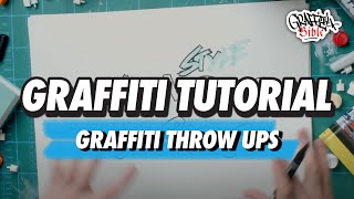 How To Do a Graffiti Throw Up [upl. by Gombach]