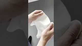 Hydropol nonwoven cloth dissolving [upl. by Llednav]