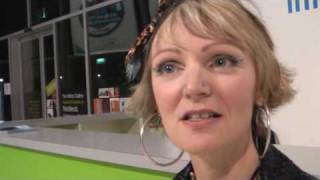 An interview with The Primitives lead singer Tracy Tracy at a reunion gig in Coventry [upl. by Nadean669]