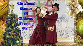 Dances of Dickens Fezziwig’s Ball dance history christmas [upl. by Christenson976]