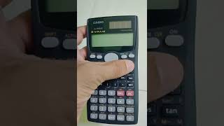 How to calculate exponential power  like ex  in scientific calculator scientific calculator [upl. by Keviv294]