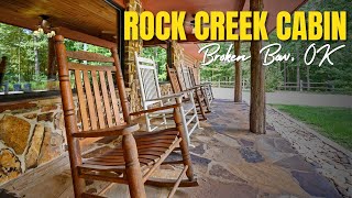 Rock Creek Cabin in Broken Bow aka Hochatown OK [upl. by Lladnik468]