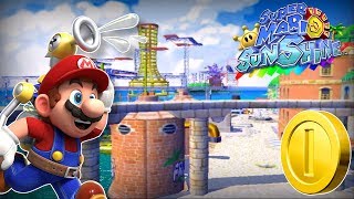 Super Mario Sunshine  Ricco Harbor 100 Coins [upl. by Zantos779]