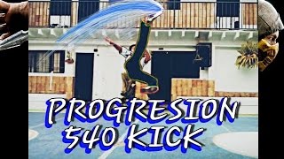 540 KICK  MY PROGRESSION 540 KICK  MY PROGRESION PATADA 540 [upl. by Donella]