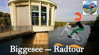 🚴BIGGESEE  Radtour NordrheinWestfalen  Niemcy [upl. by Nrek]