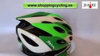 Casco Spiuk Zirion Verde y Blanco [upl. by Lebaron]