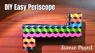 DIY easy periscope Making  Science model Periscope [upl. by Nhguavoj]