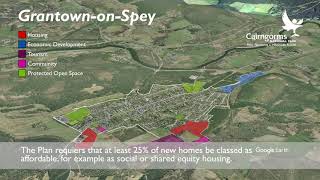 Grantown on Spey birds eye view LDP2020 [upl. by Atela]