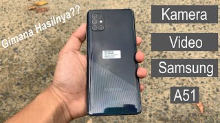 Kamera Video Samsung A51 [upl. by Airegin]