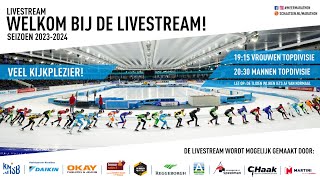 Livestream Daikin Marathon Cup 5  Jan van der Hoorn Schaatssport Marathon Haarlem [upl. by Silas628]