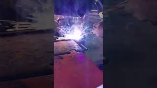 Jasic 250 mig set up and first weld [upl. by Anyl]