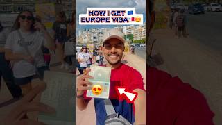 How i Get Malta Europe Malta visa 🇲🇹🇪🇺 malta europe visa shorts reels viral minivlog fyp [upl. by Ahselef]