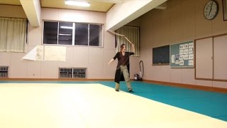 スポーツウィップの練習その2 Whip cracking （Reina Hayashi・林麗奈） [upl. by Anorahs478]