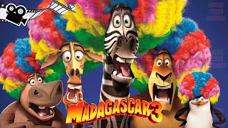 MADAGASCAR 3 PELICULA COMPLETA EN ESPAÑOL FUGITIVOS POR EUROPA EL VIDEOJUEGO Story Game Movies [upl. by Dibbell]