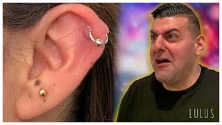 Removing A Massive Piercing Bumped Caused By A Ring  EP 353 [upl. by Natalia476]