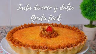 Tarta de coco RECETA FACIL [upl. by Nnaillij36]