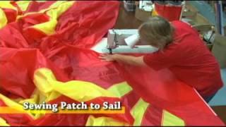 Building a Asymmetrical Cruising Spinnaker  Part 2 [upl. by Porta]