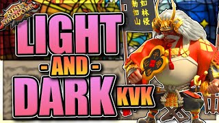 Light and Darkness KvK Overview for Rise of Kingdoms rok [upl. by Tigirb]