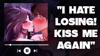 Having A Kissing Contest With Your Flirty Roommate  Lip Biting  BF ASMR M4F Kissing Competition [upl. by Sherri370]