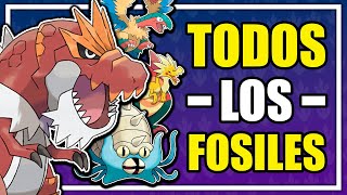 EXPLICANDO los FÓSILES POKÉMON [upl. by Assennej184]