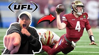 THIS GUY AINT IT  Birmingham Stallions vs Michigan Panthers Highlights  UFL REACTION [upl. by Letsirc951]