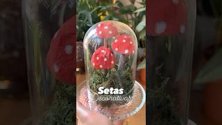 Setas Decorativas 🍄💫🍄‍🟫  diyideas recycle decoration handmade fyp tutorial diycrafts [upl. by Leidba]