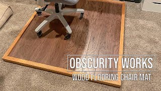 Wood Flooring Office Chair Mat [upl. by Fitzpatrick994]