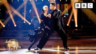 Angela Rippon and Kai Widdrington Argentine Tango to Tanguera by Sexteto Mayor ✨ BBC Strictly 2023 [upl. by Naveb254]