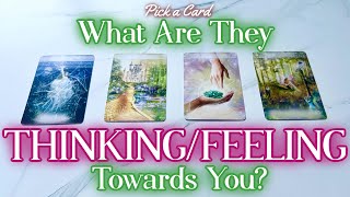 What Are They ThinkingFeeling Towards You 🤍 PICK A CARD 🪽 Timeless Tarot Reading [upl. by Ynej]