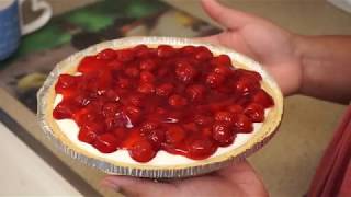 Fast Easy Cherry Cream Cheese Dessert [upl. by Oruam]