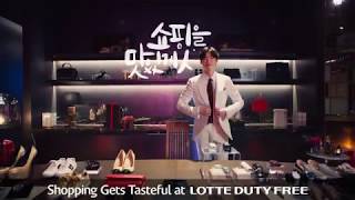 LOTTE DUTY FREE LDF 냠YUM Campaign with Lee Jongsuk  City Stores ver ENG [upl. by Esinehs]