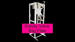 Valve Type Bag Filler  CBE 600 Valve Gravity Bagger [upl. by Alfonse]