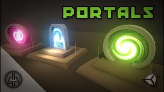 Unity Shader Graph  Portal Shader Tutorial [upl. by Anniram]