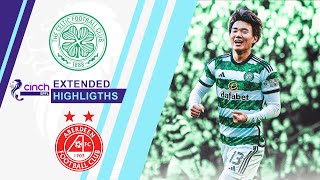 Celtic vs Aberdeen  Extended Highlights  SPFL  CBS Sports Golazo  Europe [upl. by Lladnarc]